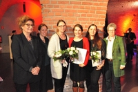 Prof.in Eva Labouvie, Michaela Frohberg, Silke Kassebaum, Romy Klimke, Julia Berretz, Ministerin Anne-Marie Keding
