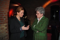 Michaela Frohberg und Ministerin Keding