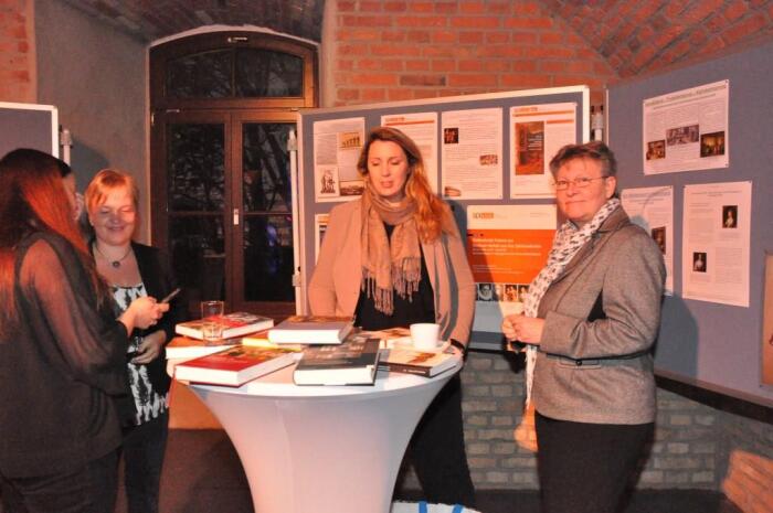 Themeninsel Genderforschung: Julia Berretz, Sabine Fabian, Mareike Fingerhut-Säck, dr.in Sabine Schaller