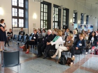 Podiumsdiskussion moderiert von Barbara Hallmann