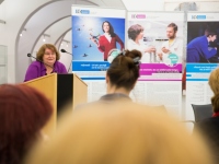 Begrüßung durch Dr. Ingrid Adam (ehemalige Gleichstellungsbeauftragte der Otto-von-Guericke-Universität Magdeburg)