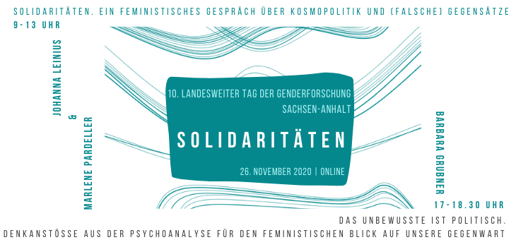 10. Landesweiter Tag der Genderforschung Sachsen-Anhalt2020