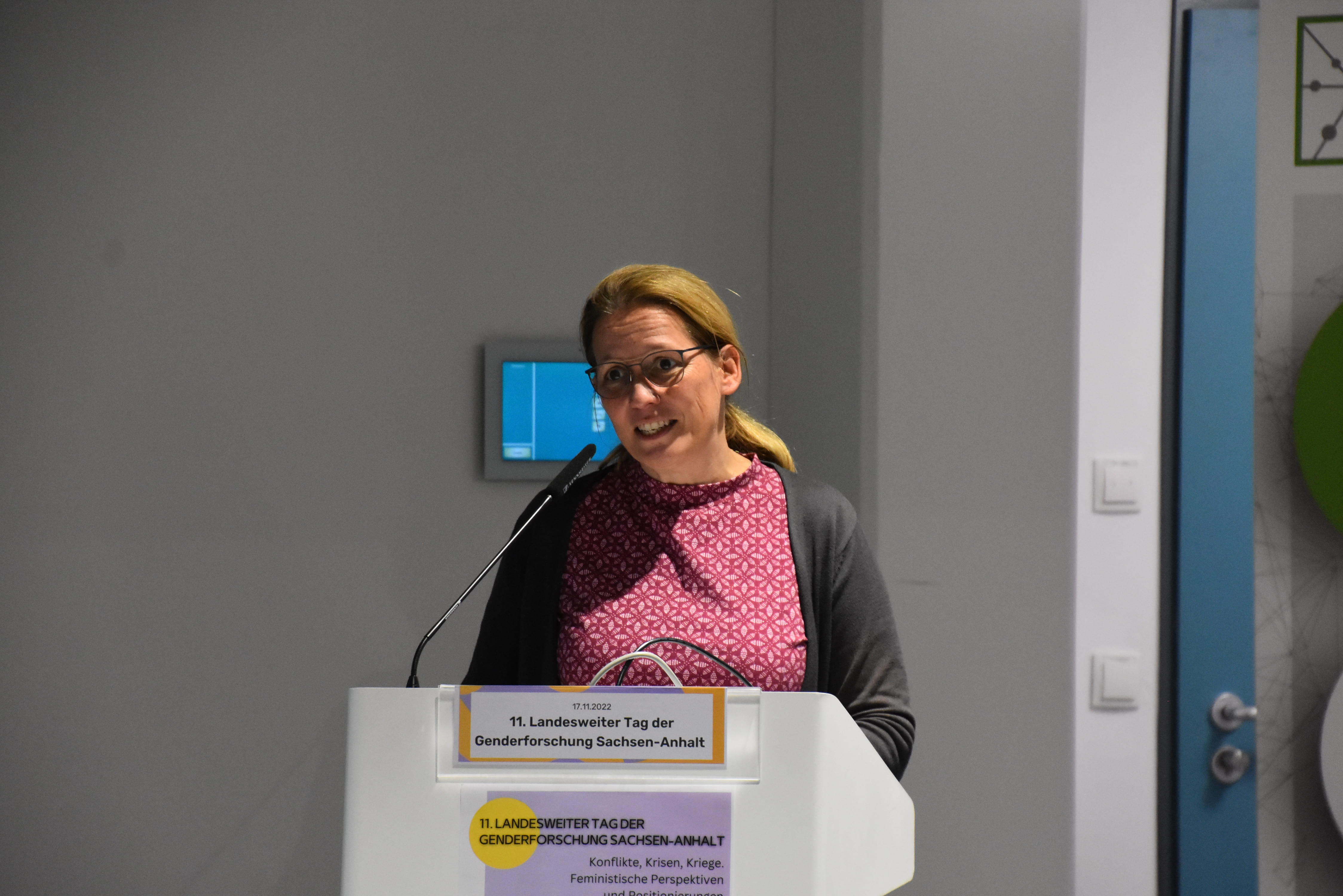 Michaela Frohberg rekapituliert die Genderforschung in Sachsen-Anhalt