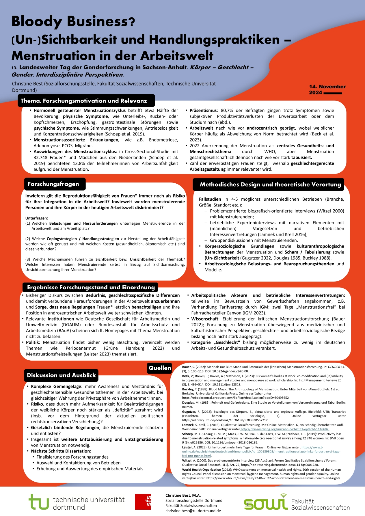 Bloody Business? (Un)Sichtbarkeit und Handlungspraktiken - Menstruation in der Arbeitswelt*